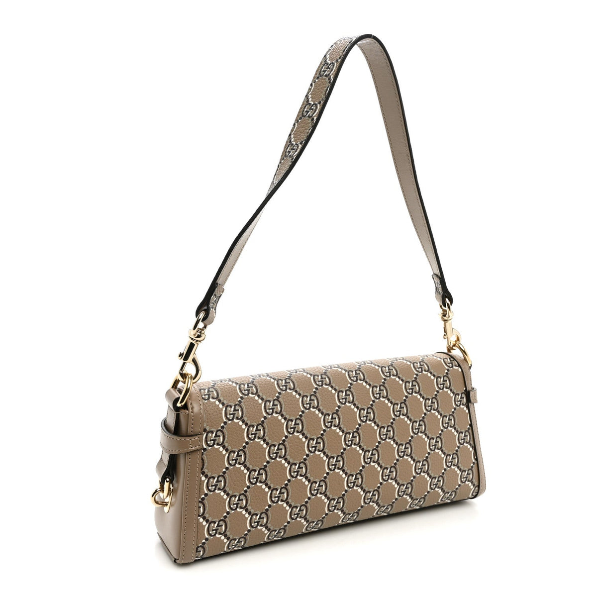 GG Shadow Monogram Small Luce Shoulder Bag Beige