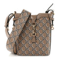 GG Shadow Monogram Mini Bucket Bag Beige