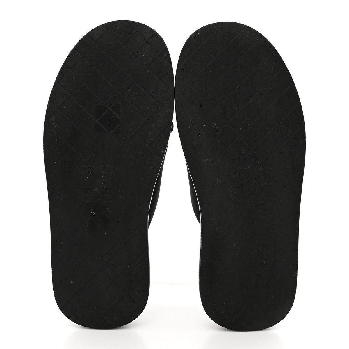 Fabric CC Mules Sandals 36 Black