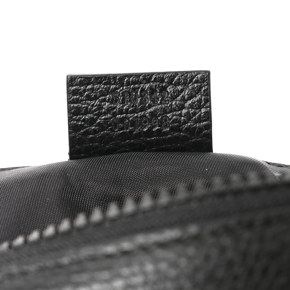 Nylon Monogram Dollar Calfskin Flat Messenger Bag Black
