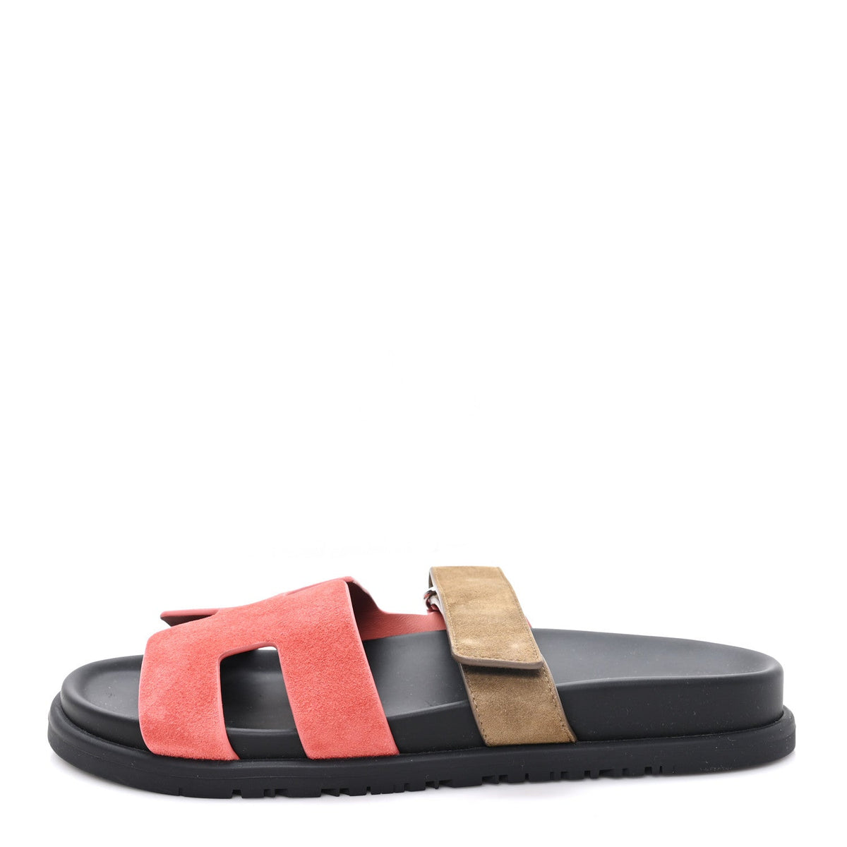 Suede Goatskin Womens Chypre Sandals 40 Rouge Tomette Terre Ambree