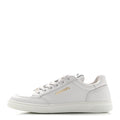 Calfskin Womens CC Logo Sneakers 39 White