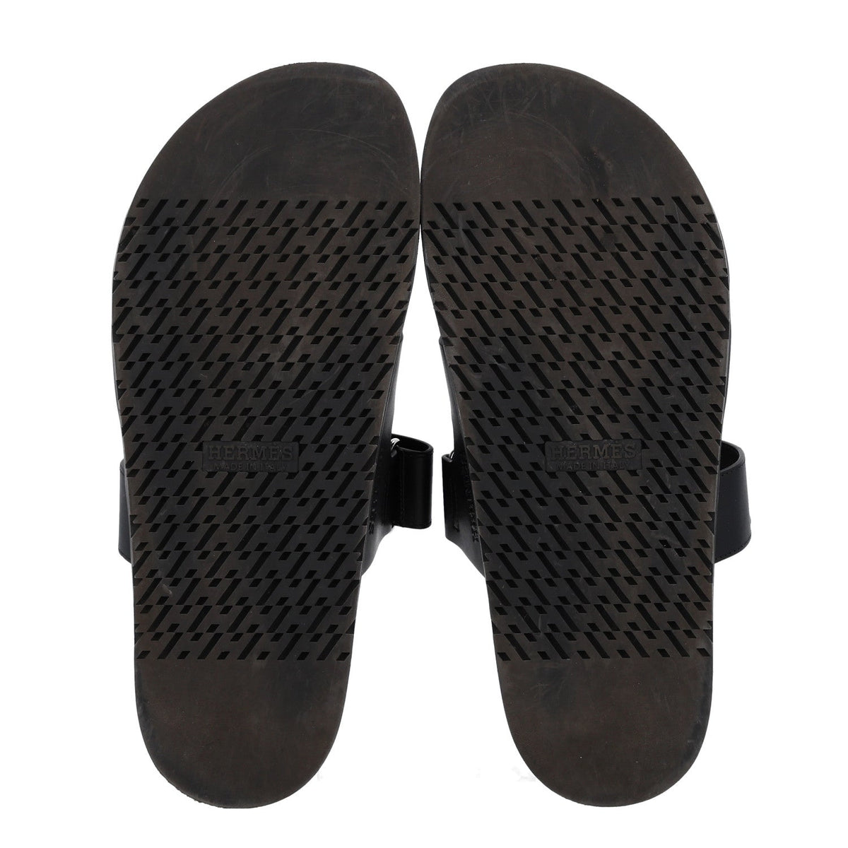 Calfskin Mens Chypre Sandals 42 Black
