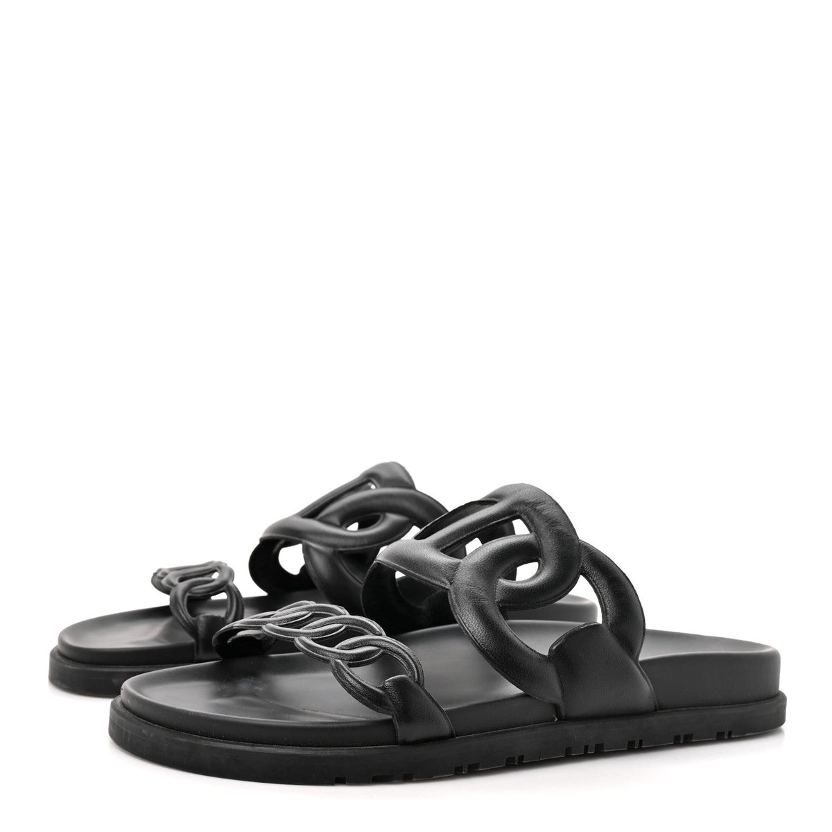 Nappa Extra Sandals 37 Black