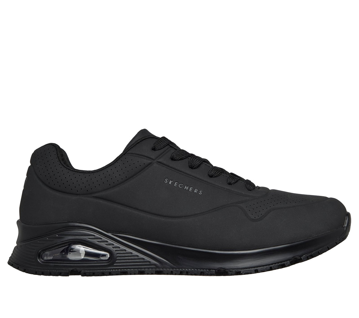 Work Slip-Resistant Relaxed Fit: UNO - Sutal, BLACK