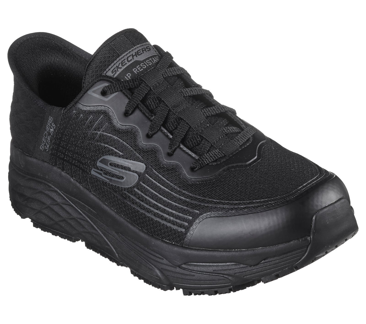 Skechers Slip-ins Work Slip-Resistant Relaxed Fit: Max Cushioning Elite - Remmal