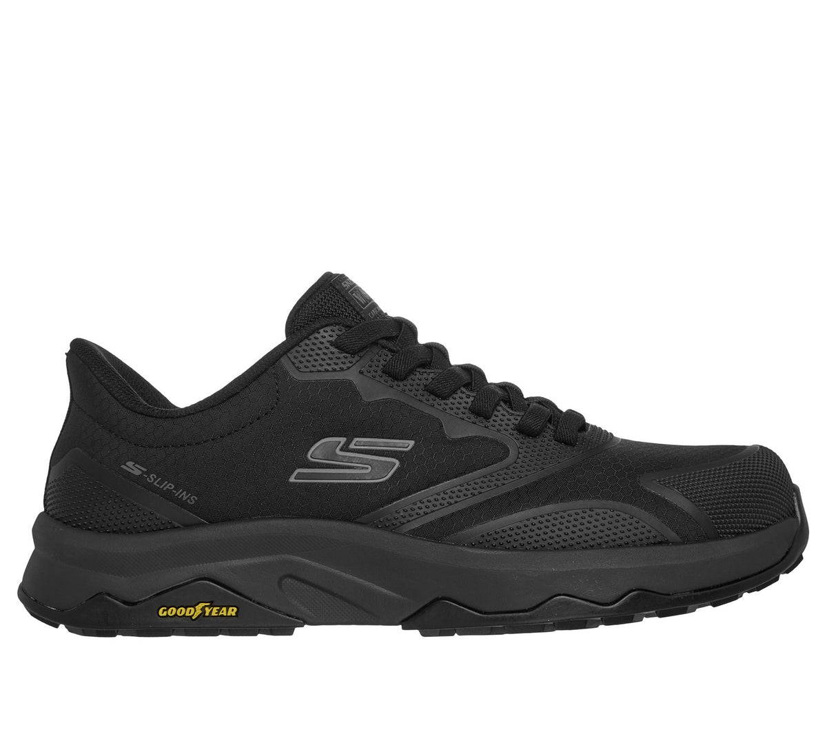 Skechers Slip-ins Work: Speed-Flex Trekker - Avlon, BLACK