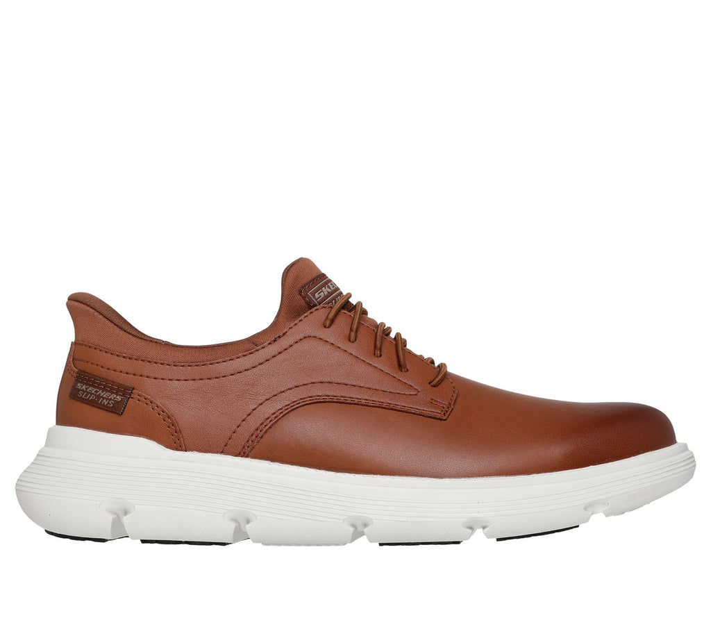 Skechers Slip-ins Work Slip-Resistant: Garza, BROWN