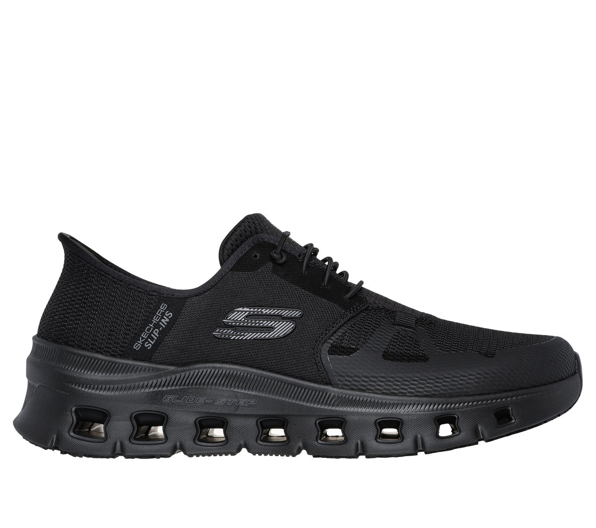 Skechers Slip-ins Work Slip-Resistant: Glide-Step Pro, BLACK
