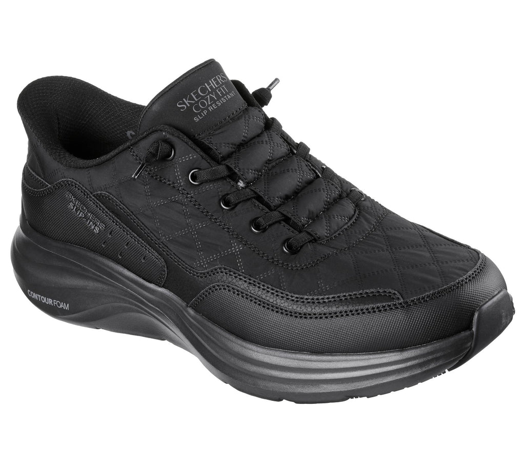 Skechers Slip-ins Work Slip-Resistant: Contour Foam - Cozy Fit