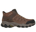 Skechers Slip-ins Work: After Burn M. Fit 2.0 - Brimrock, BROWN / ORANGE