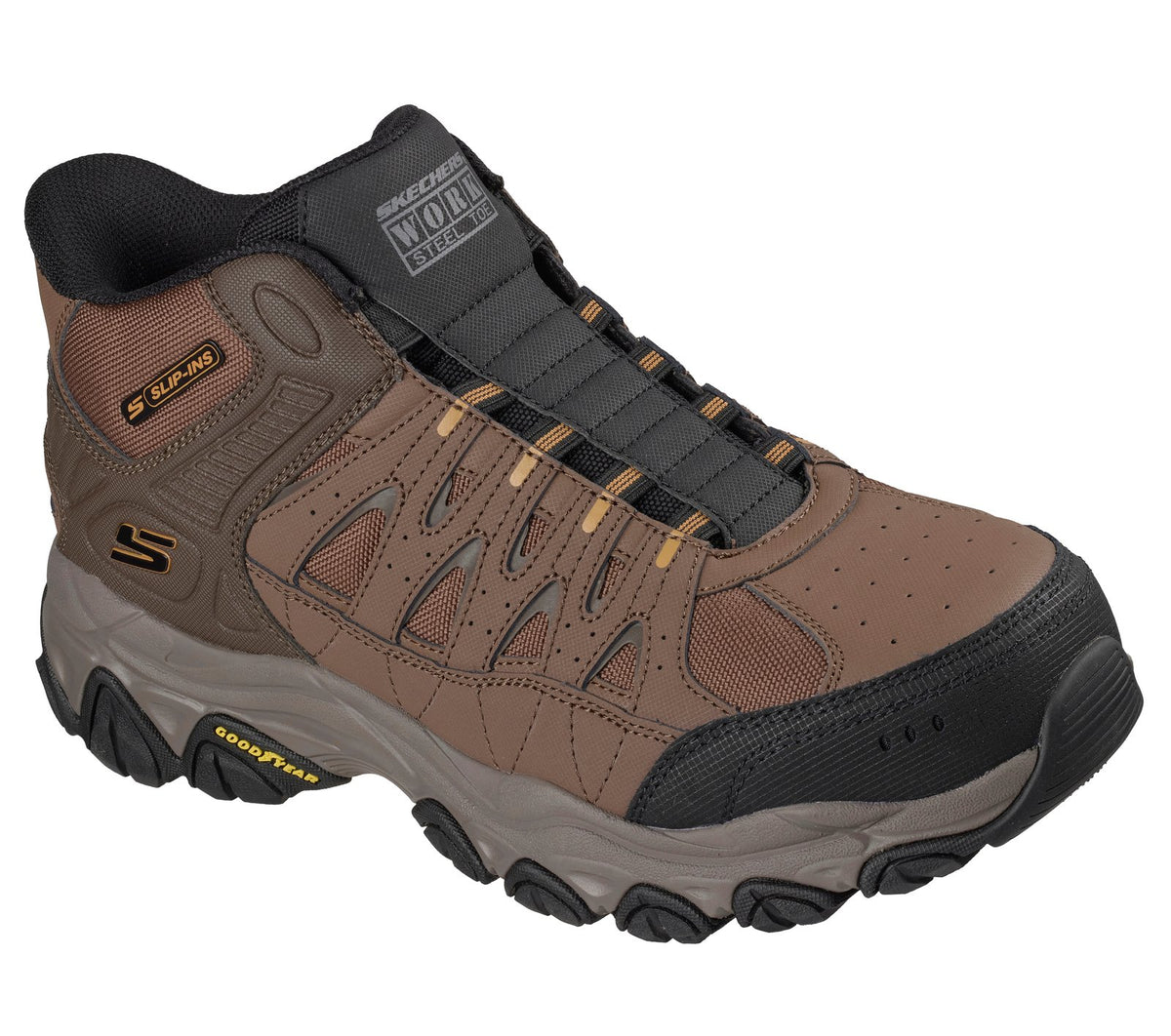 Skechers Slip-ins Work: After Burn M. Fit 2.0 - Brimrock