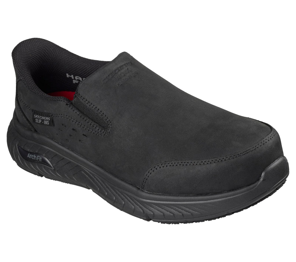 Skechers Slip-ins Work Slip-Resistant: Arch Fit Crosser