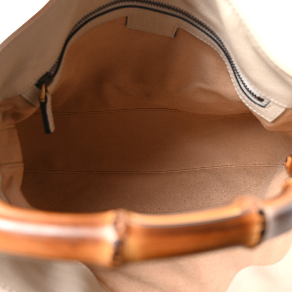 Softy Wonka Textured Dollar Calfskin Medium Diana Bamboo Shoulder Bag Mystic White Hibiscus Red