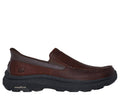 Skechers Slip-ins Relaxed Fit: Pollard - Osgood, RED / BROWN