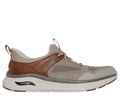 Skechers Slip-ins Relaxed Fit: Arch Fit Crosser - Emeric, TAUPE / BROWN