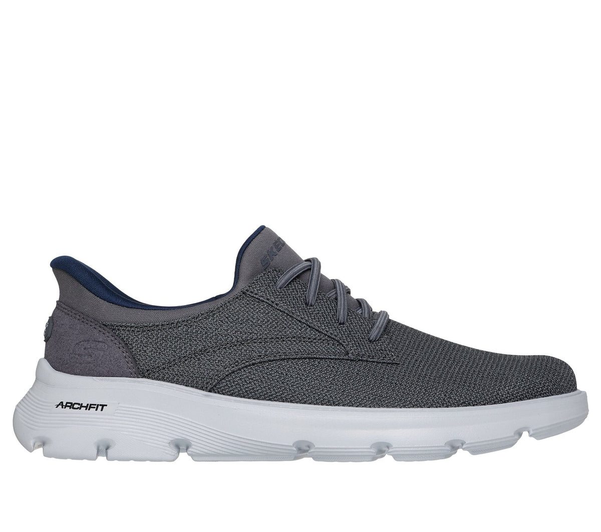 Skechers Slip-ins Relaxed Fit: Arch Fit Garza - Chapman, CHARCOAL