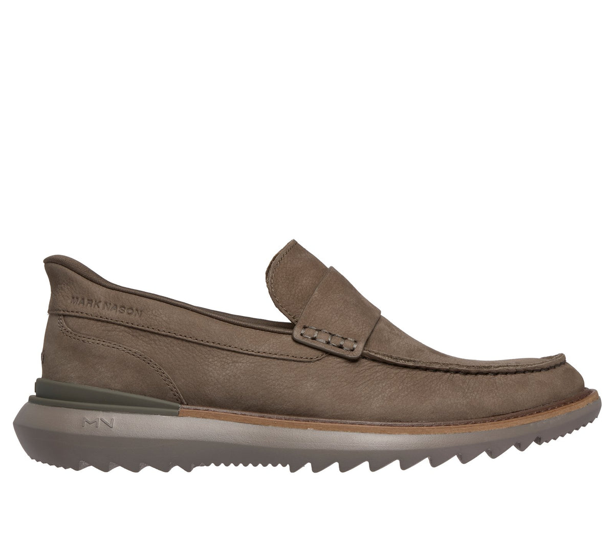 Skechers Slip-ins Mark Nason: Mako - Brenner, DARK TAUPE