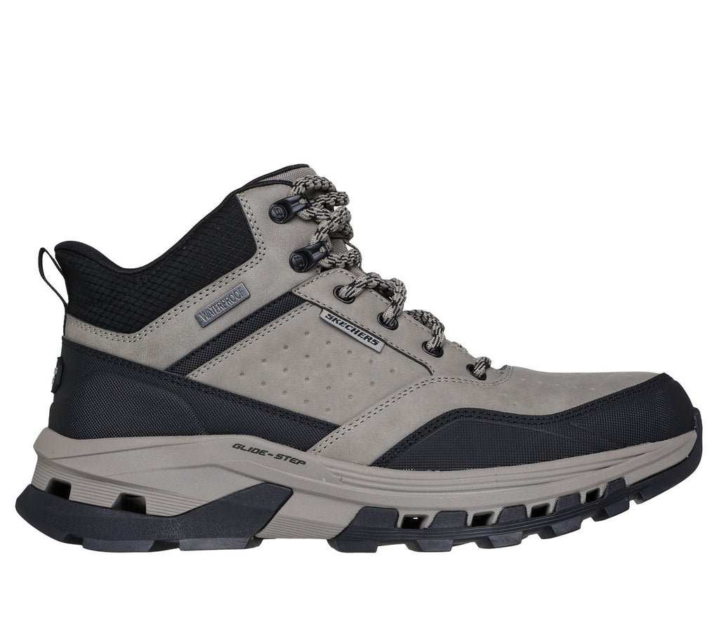 Skechers Slip-ins Waterproof Relaxed Fit: Glide-Step Randell - Brecken, CEMENT
