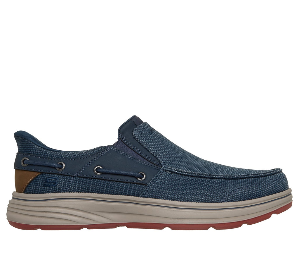 Skechers Slip-ins Relaxed Fit: Troutt - Rustic, NAVY
