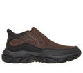 Skechers Slip-ins Waterproof Relaxed Fit: Santoro - Rayder, CHOCOLATE / BLACK