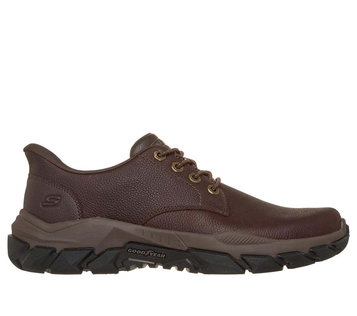 Skechers Slip-ins Relaxed Fit: Santoro - Reeve, RED / BROWN