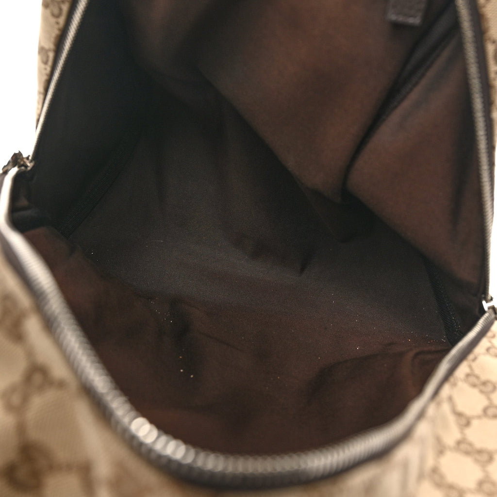 Monogram Travel Backpack Dark Brown
