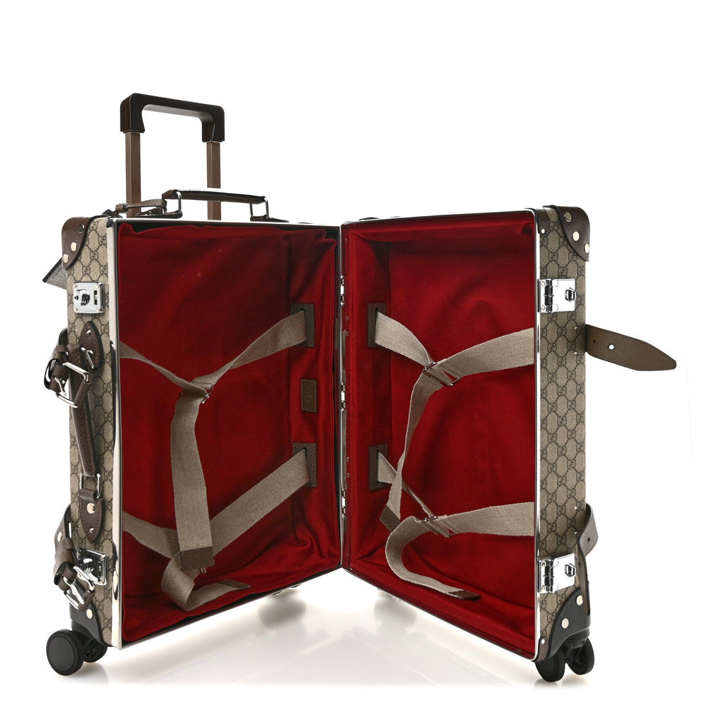 Supreme Monogram Globe-Trotter Carry-On Brown