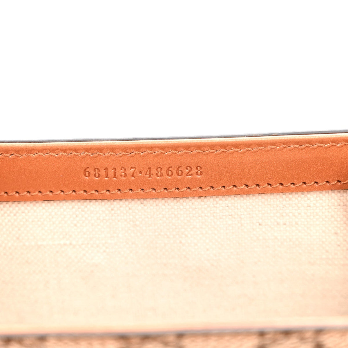 GG Supreme Monogram Web Bamboo Mini 1947 Belt Bag 80 32 Beige