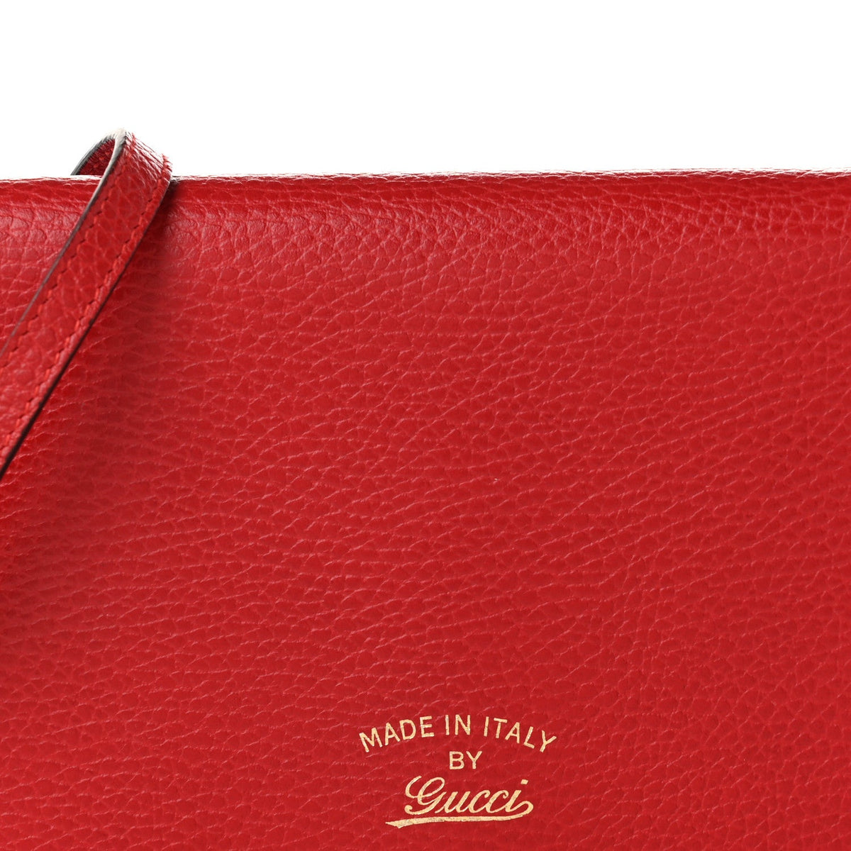 Dollar Calfskin Mini Swing Wallet Bag Oxidation