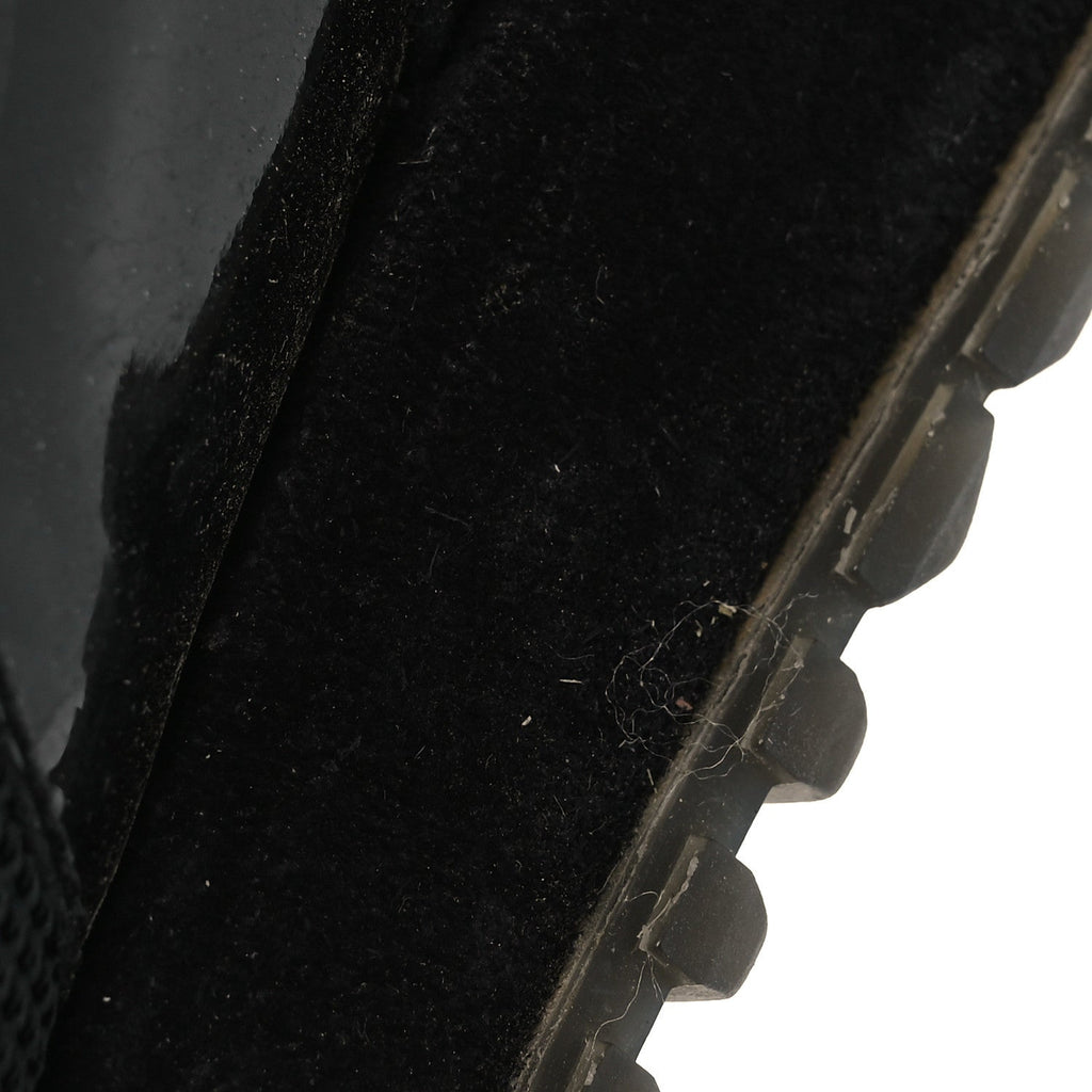 Suede Monogram Run Away Sneakers 36.5 Black