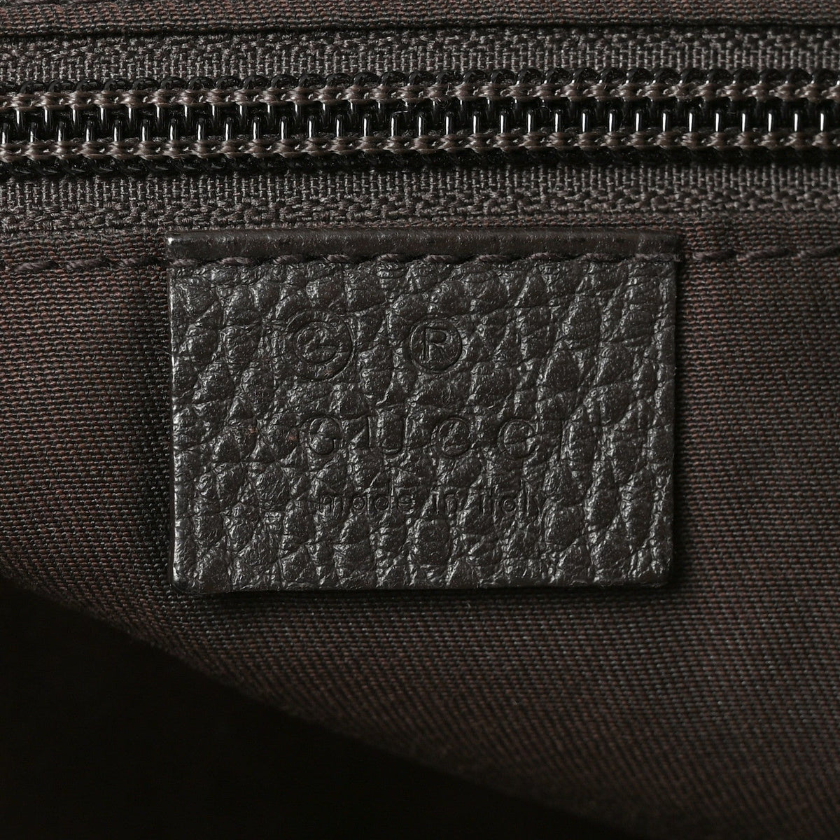 Nylon Monogram Messenger Bag  Dark Brown