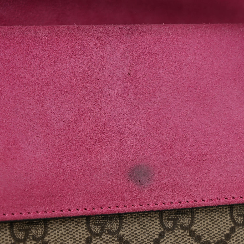 GG Supreme Monogram Small Dionysus Shoulder Bag Pink