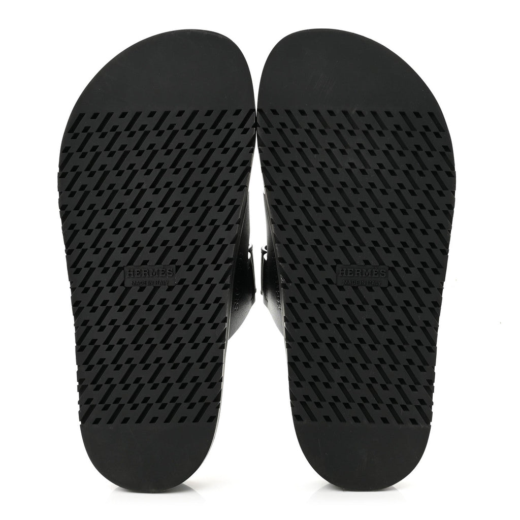 Calfskin Womens Chypre Sandals 36 Black