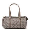 GG Shadow Monogram Ophidia Top Handle Bowler Bag Taupe