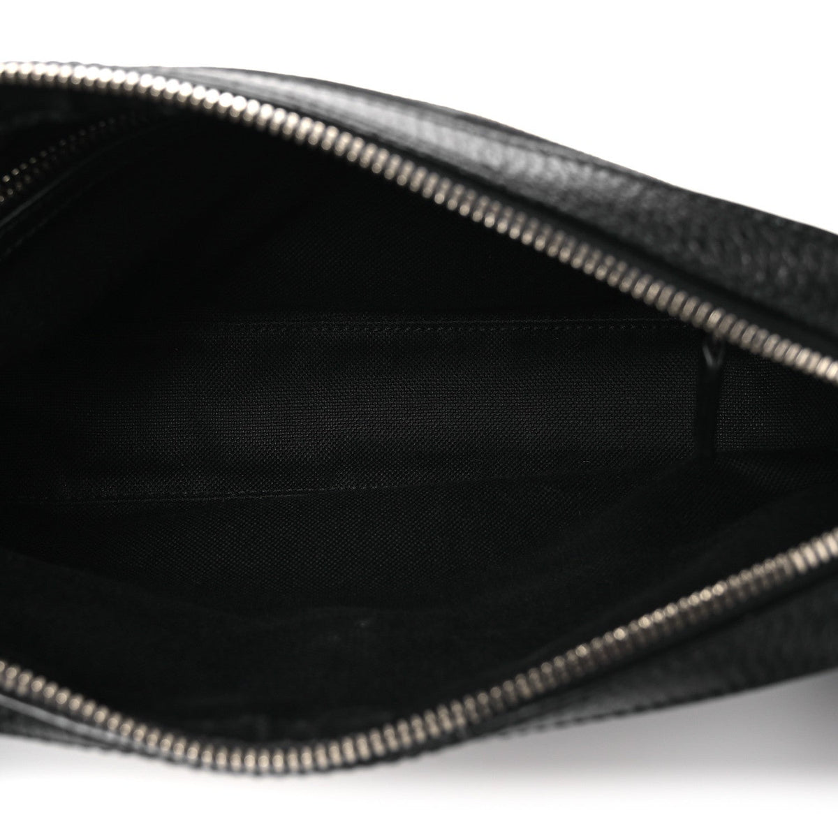 Monogram Jumbo GG Textured Dollar Calfskin Web Messenger Shoulder Bag Black