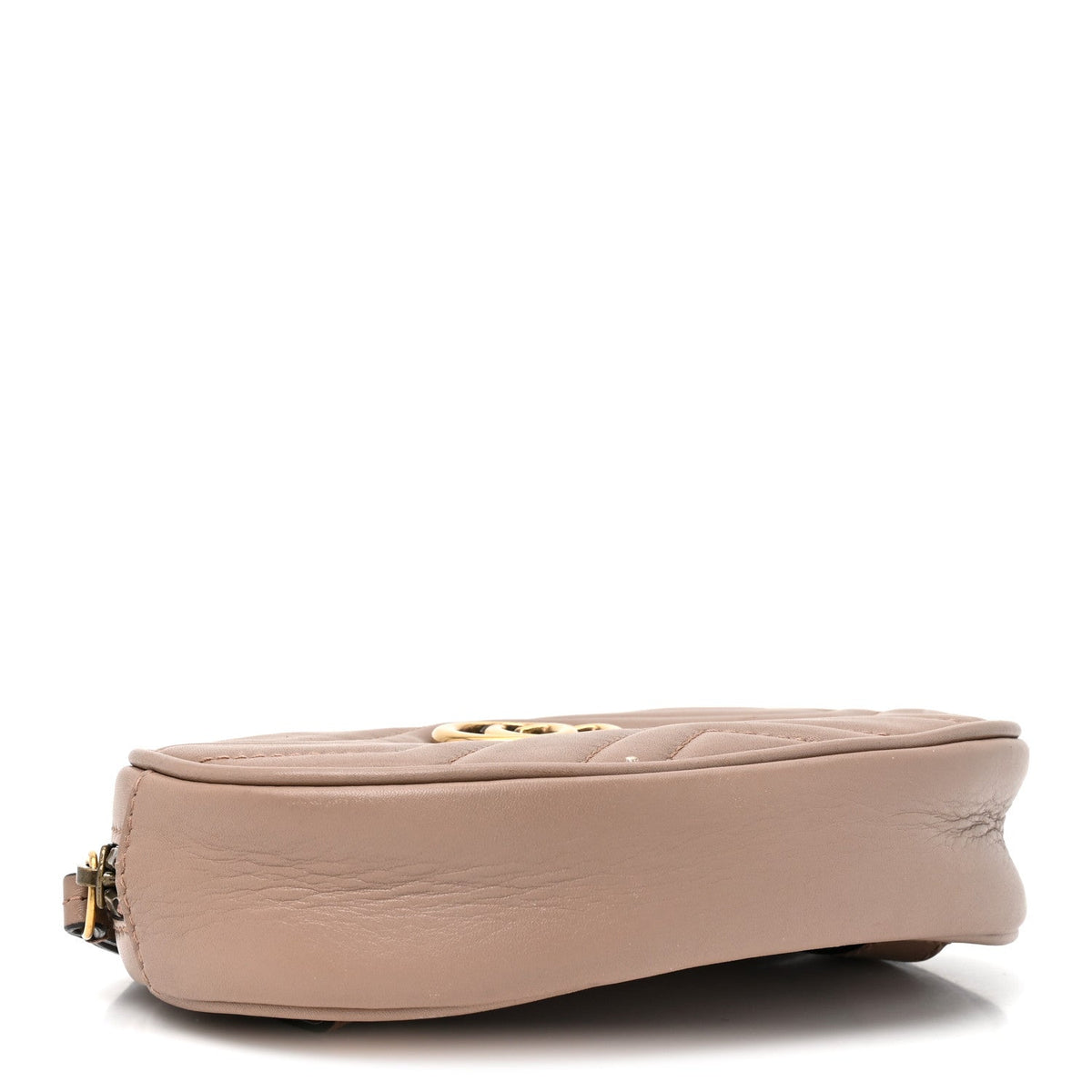 Calfskin Matelasse GG Marmont Belt Bag 95 38 95 38 Porcelain Rose