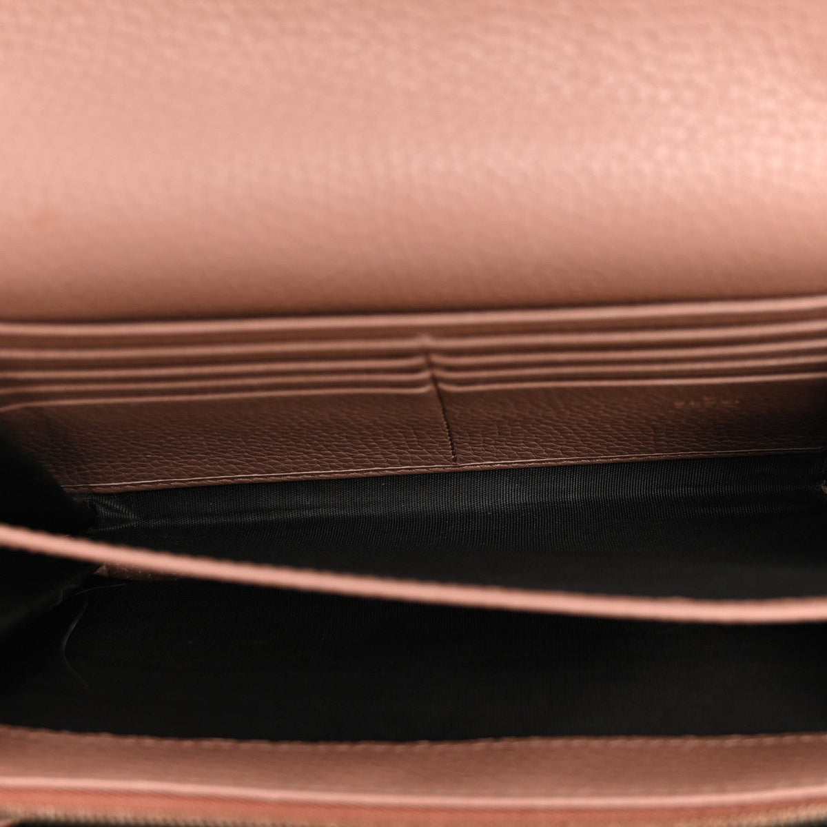 Cellarius Calfskin GG Marmont Chain Wallet Rosy Phard