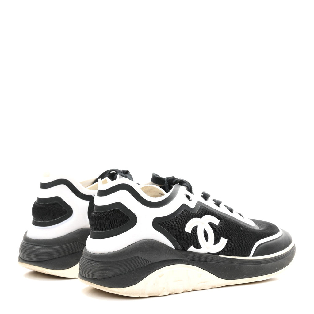 Lycra CC Sneakers 38.5 Black White