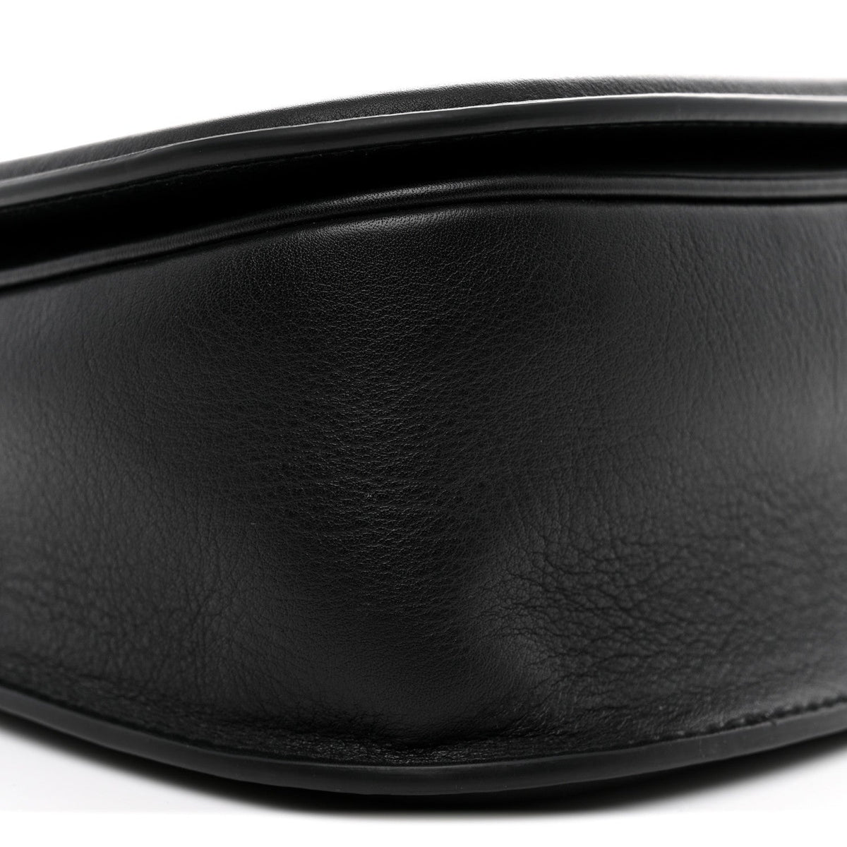 Calfskin Large Blondie Top Handle Bag Black