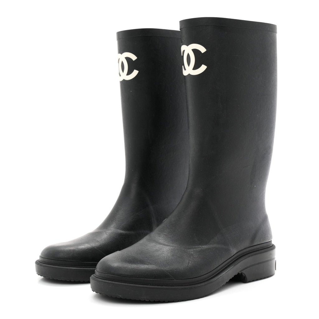 Caoutchouk CC High Boots 38 Black