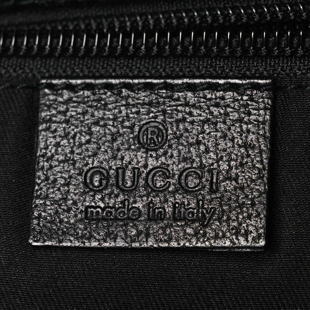 Monogram Flat Messenger Bag Black