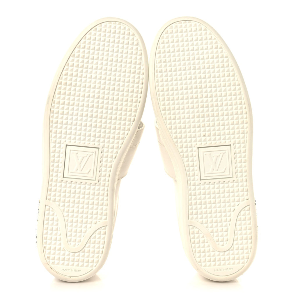 Calfskin Front Row Sneaker 36.5 White