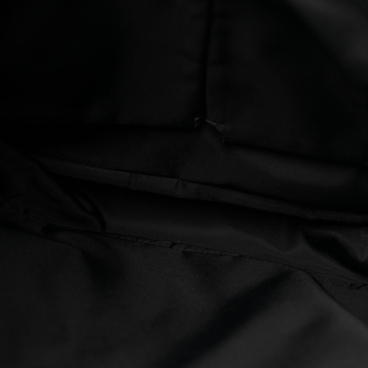 Nylon Monogram Double Buckle Flap Messenger Bag Black