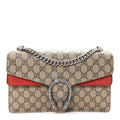 GG Supreme Monogram Small Dionysus Shoulder Bag Red