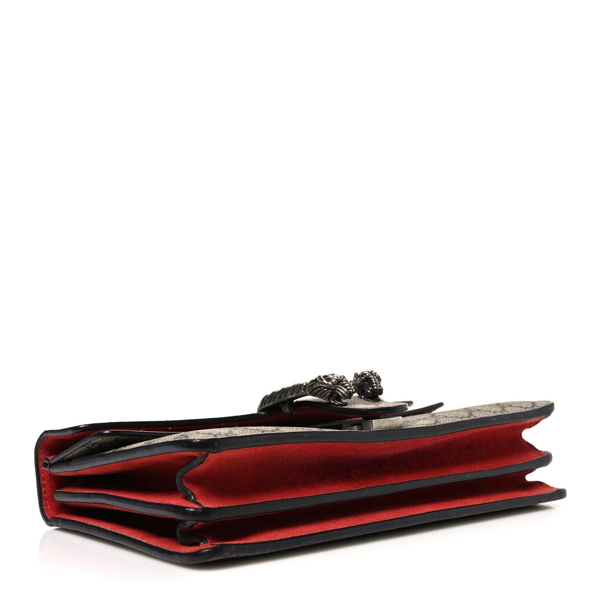 GG Supreme Monogram Small Dionysus Shoulder Bag Red