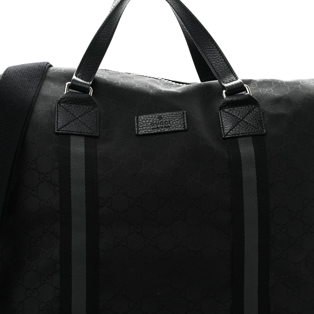 Nylon Monogram XL Duffle Bag Black