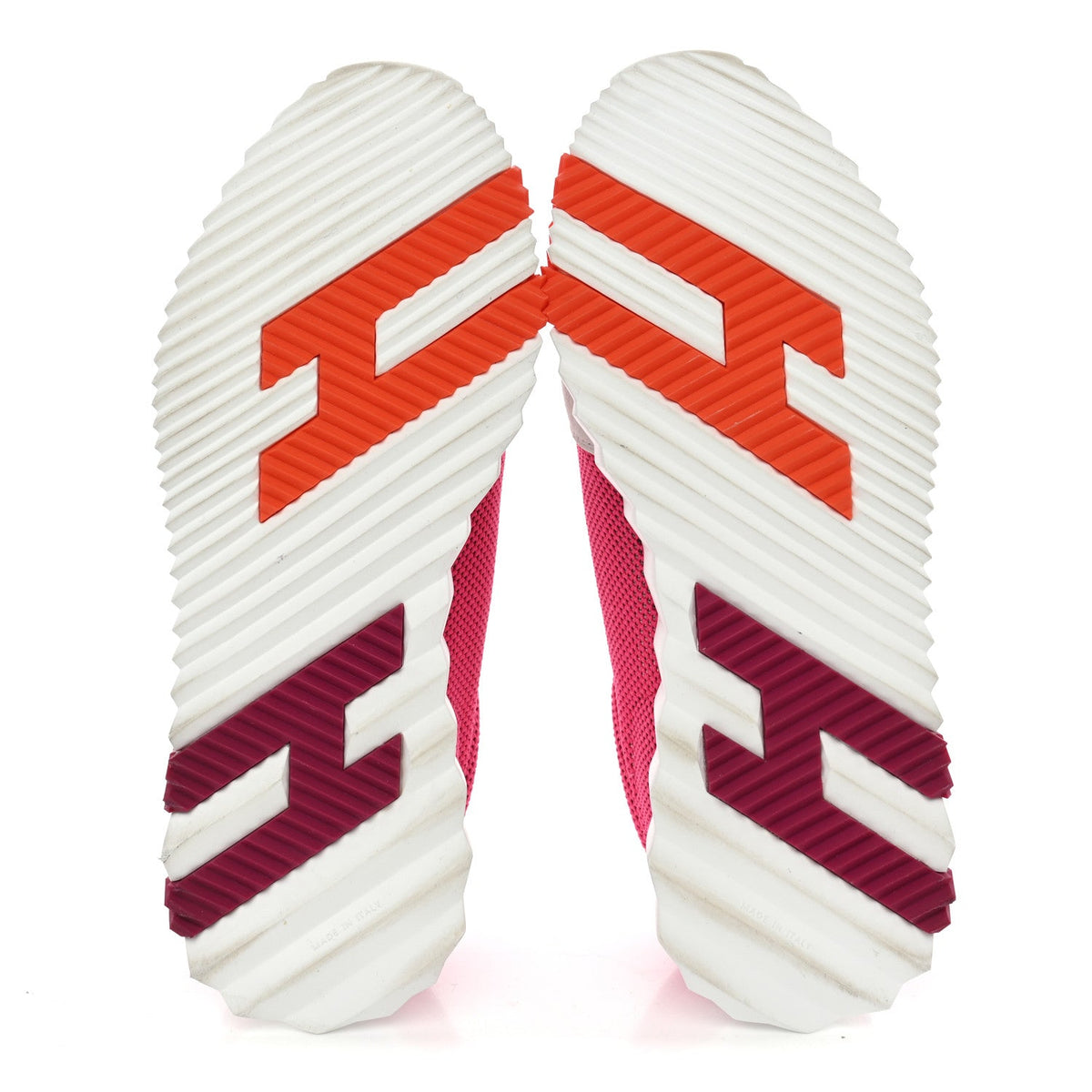 Air Mesh Suede Goatskin Bouncing Sneakers 38 39 Rose Vinicunca White