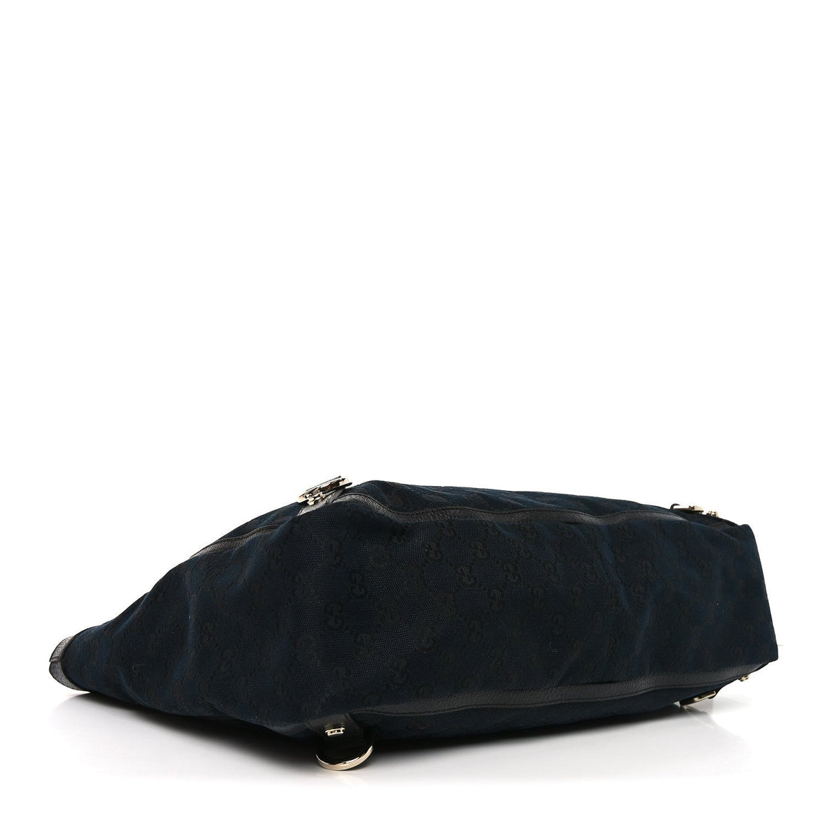 Monogram Large Abbey Tote Navy Black