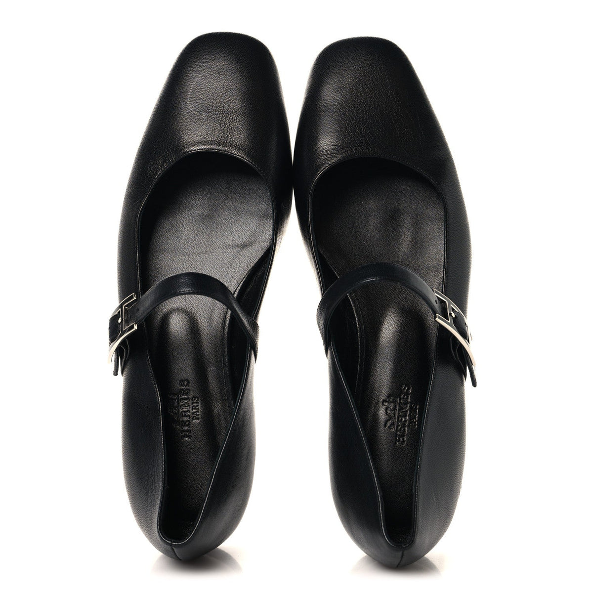 Goatskin Jane Ballet Flats 37 Black